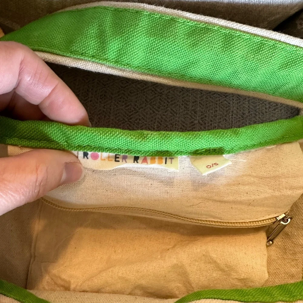 Roller Rabbit Canvas Tote - Picture 5 of 13